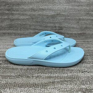 Crocs Unisex Classic Flip Flop Sandal Arctic Men 10 Womens 12 Blue Comfort